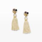 Club Monaco Evening Tassel Earrings