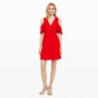 Club Monaco Color Pink Pernille Cold-shoulder Dress