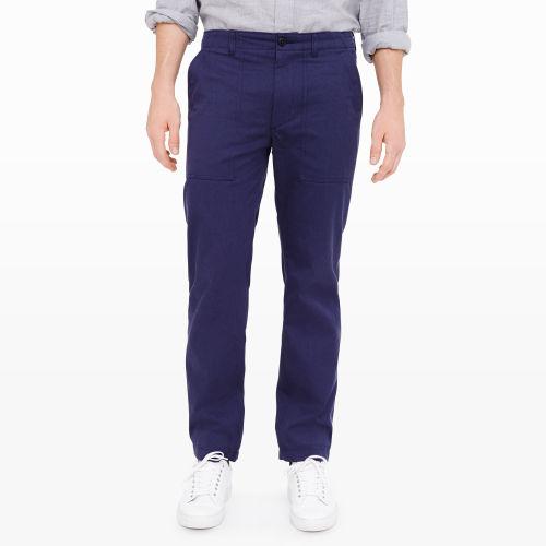 Club Monaco Color Black Military Patch Trouser