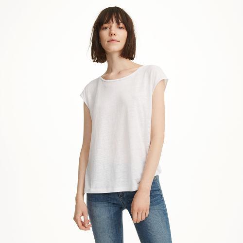 Club Monaco Color White Channon Tee