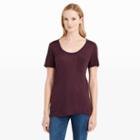 Club Monaco Color Carmine Sunny Tee