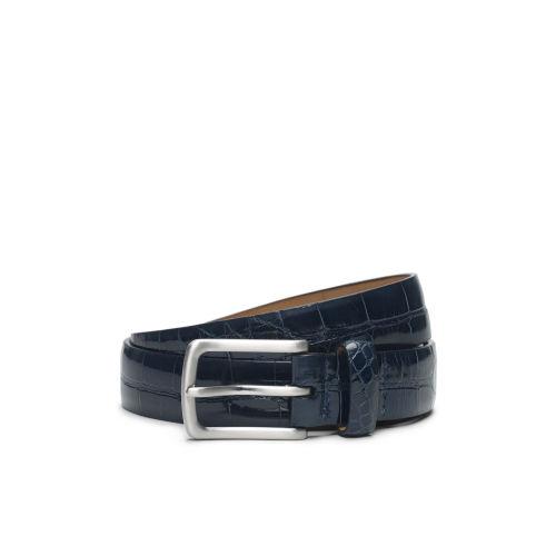 Club Monaco Color Blue W. Kleinberg 1 Alligator Belt