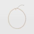 Club Monaco Gold Short Charm Necklace