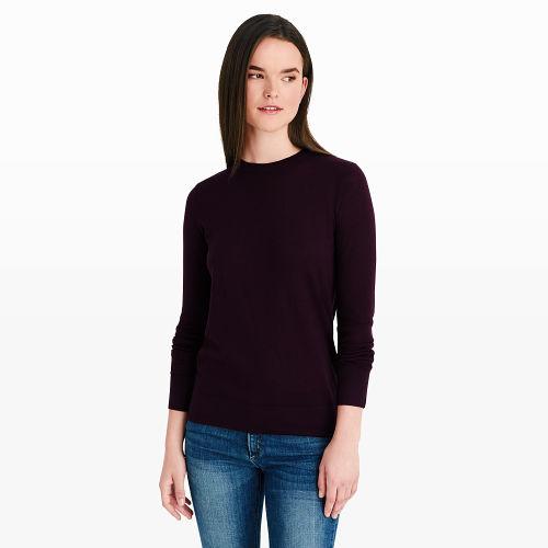 Club Monaco Color Purple Mackenzie Merino Sweater