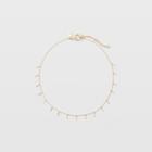Club Monaco Collar Charm Chain Necklace
