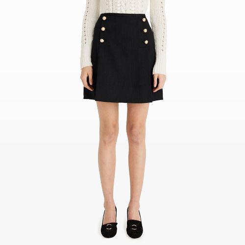 Club Monaco Color Grey Juki Skirt