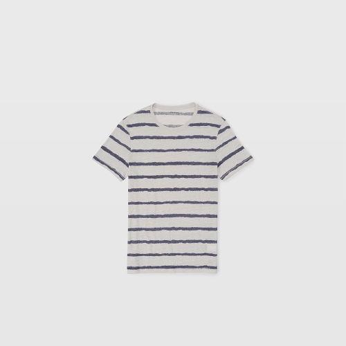 Club Monaco Linen Stripe Tee