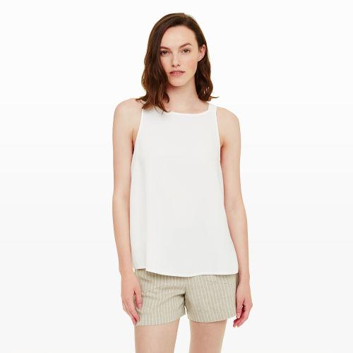 Club Monaco Color White Kharla Top