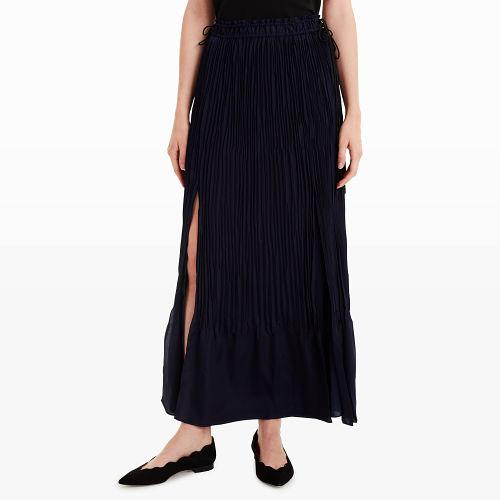 Club Monaco Color Blue Jarvee Maxi Skirt