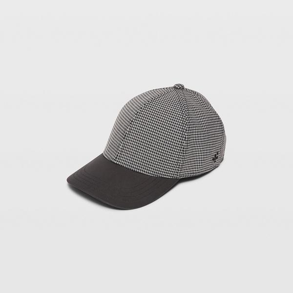 Club Monaco Charcoal Multi Mixed Media Baseball Cap
