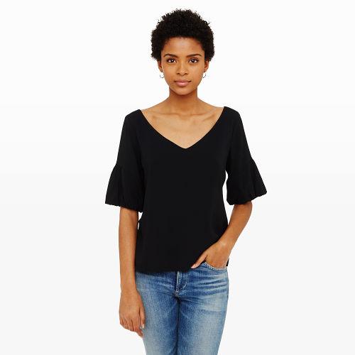 Club Monaco Color Black Enlalia Shirt