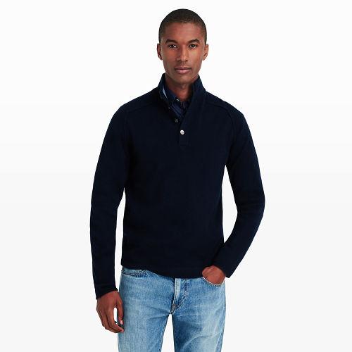 Club Monaco Color Blue Hartford High Neck Sweater