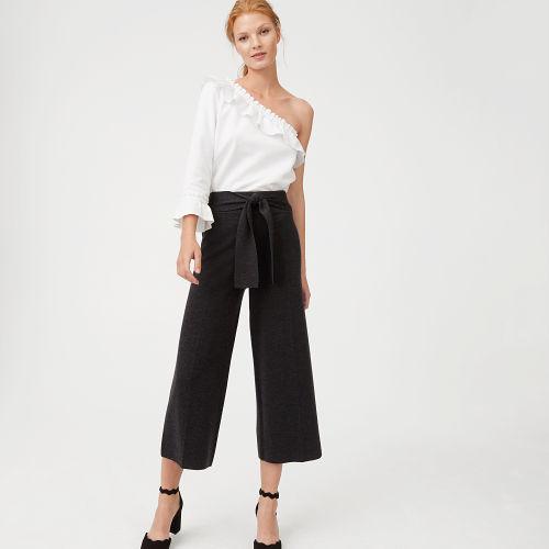 Club Monaco Color Grey Orsalla Sweater Culottes