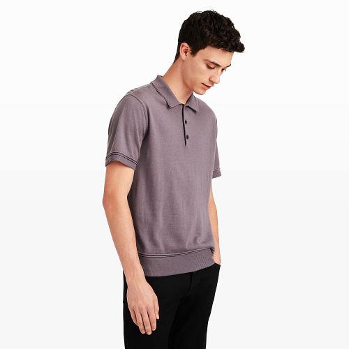 Club Monaco Ottoman Trim Polo Shirt