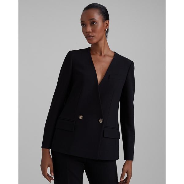 Club Monaco Collarless Fashion Blazer