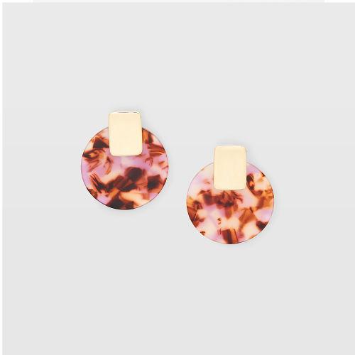 Cl Mixed Circle Earring