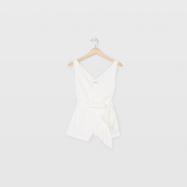Club Monaco Cross Over Tie Top