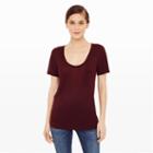 Club Monaco Color Red Sunny Tee