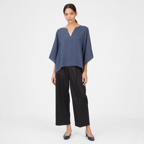 Club Monaco Color Marfa Blue Tegen Shirt