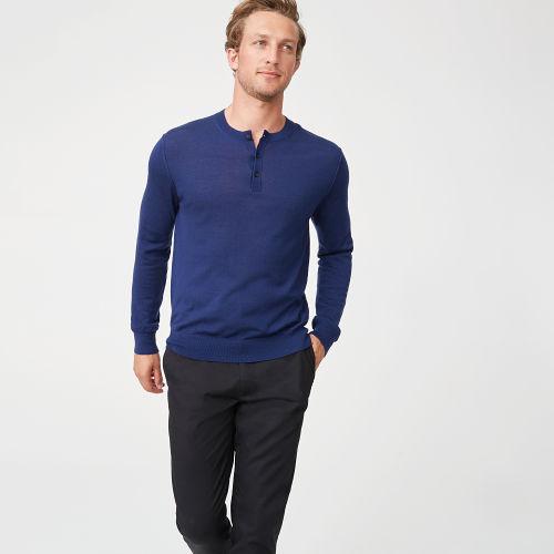 Club Monaco Luxe Merino Henley