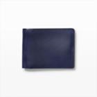 Club Monaco Color Blue Il Bussetto Bi-fold Wallet