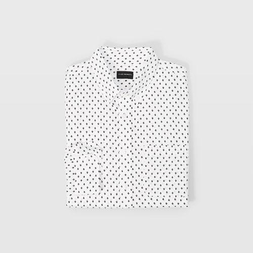 Club Monaco Slim Micro Geo Shirt