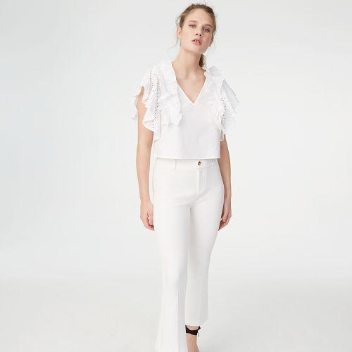 Club Monaco Color White Dallyce Top