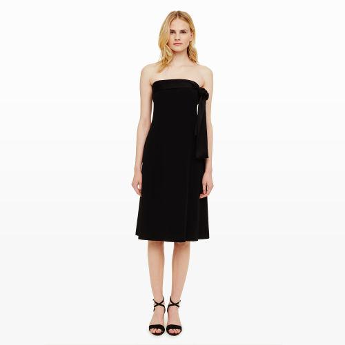 Club Monaco Color Black Tymber Side-tie Dress