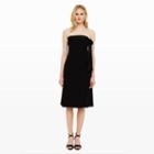 Club Monaco Color Black Tymber Side-tie Dress