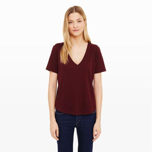 Club Monaco Color Red Tymber Top