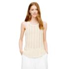 Club Monaco Color Yellow Frances Sweater Tank In Size S