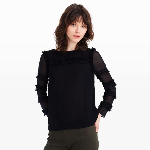 Club Monaco Color Black Mireva Top