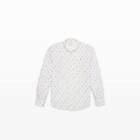 Club Monaco Color White Slim-fit Bd Nautical Shirt