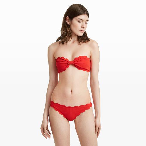 Club Monaco Color Red Marysia Antibes Top