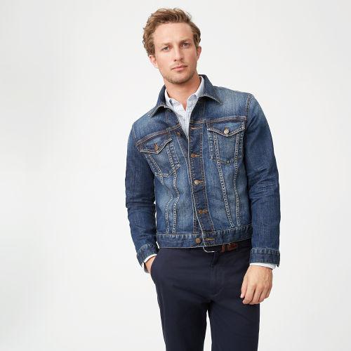 Club Monaco Color Blue Denim Jacket