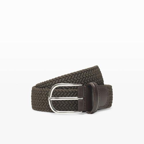 Club Monaco Color Green Anderson's Woven Belt