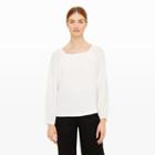 Club Monaco Color White Bolari Top