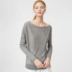 Club Monaco Color Grey Anacona Cashmere Sweater