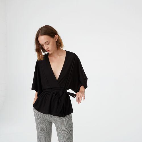 Club Monaco Color Black Jadyn Top
