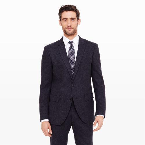 Club Monaco Color Grey New Grant Flannel Suit Jacket