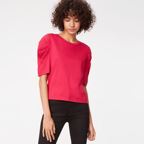 Club Monaco Color Rojo Parelle Top