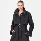 Club Monaco Color Green Fayhe Trench