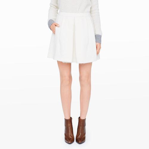 Club Monaco Color White Stalina Skirt
