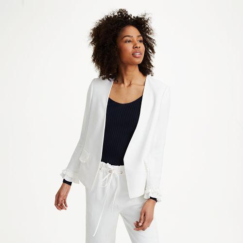 Club Monaco Color White Fionneh Jacket