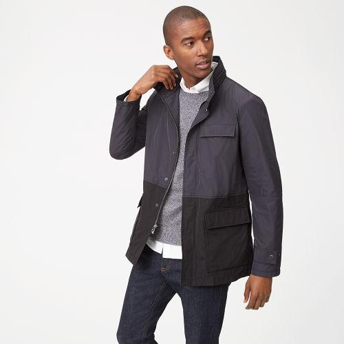 Rb Color Black Colorblock Jacket