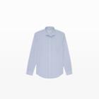 Club Monaco Color Blue Slim-fit Sc Poplin Shirt