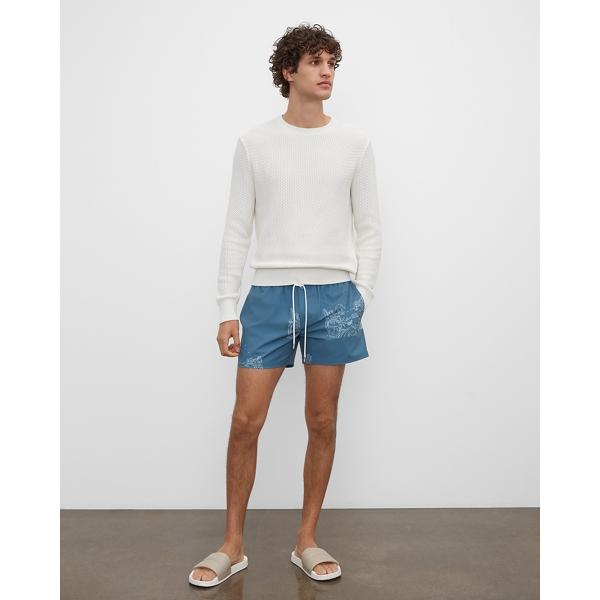 Club Monaco Arlen City Print Swim Trunks