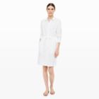 Club Monaco Color White Elila Shirt Dress