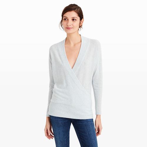 Club Monaco Color Blue Barlowe Cashmere Sweater