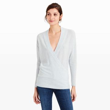 Club Monaco Color Blue Barlowe Cashmere Sweater